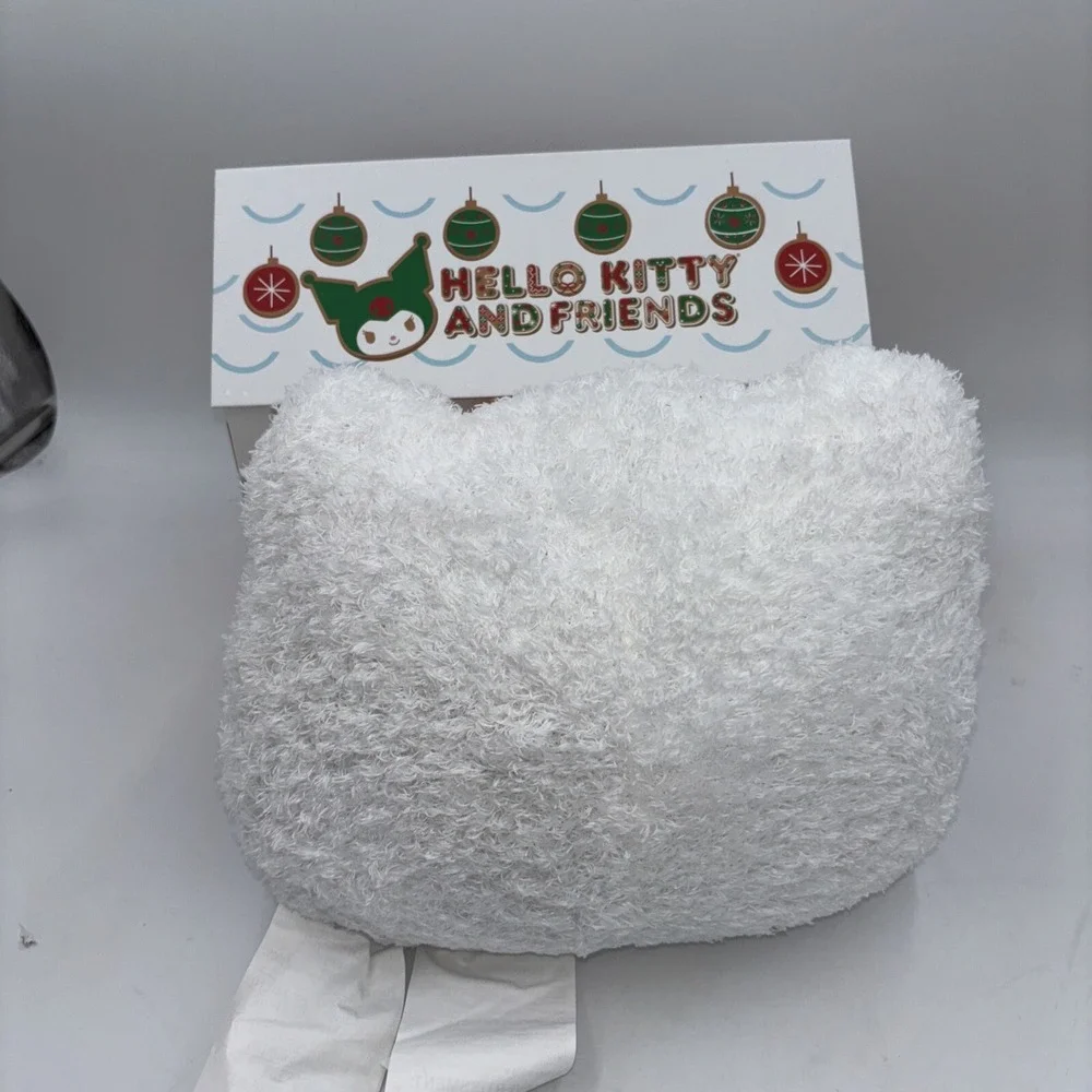 Sanrio Hello Kitty Gingerbread House  Nogginz Face Pillow 8